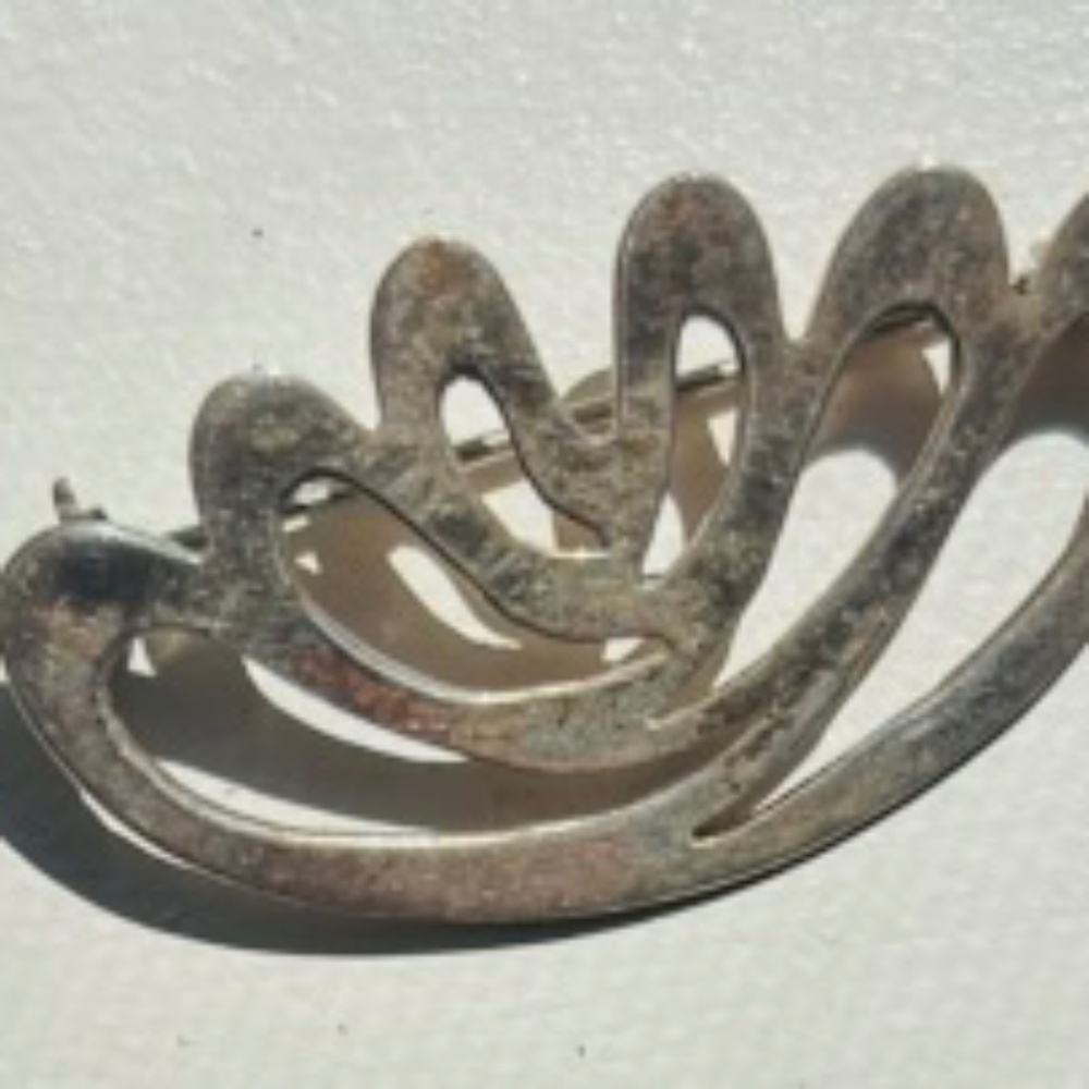 Vintage STERLING SILVER Ladies Pin SU 925 MEXICO